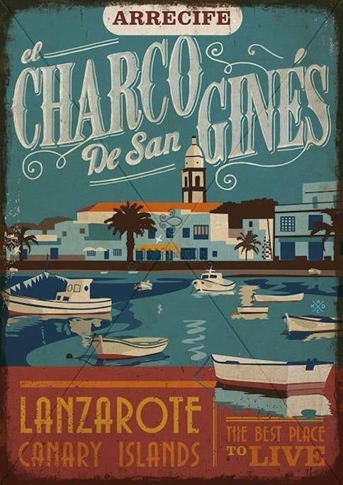 La Chalanita Studio - El Charco De San Gines Apartment Arrecife  Ngoại thất bức ảnh